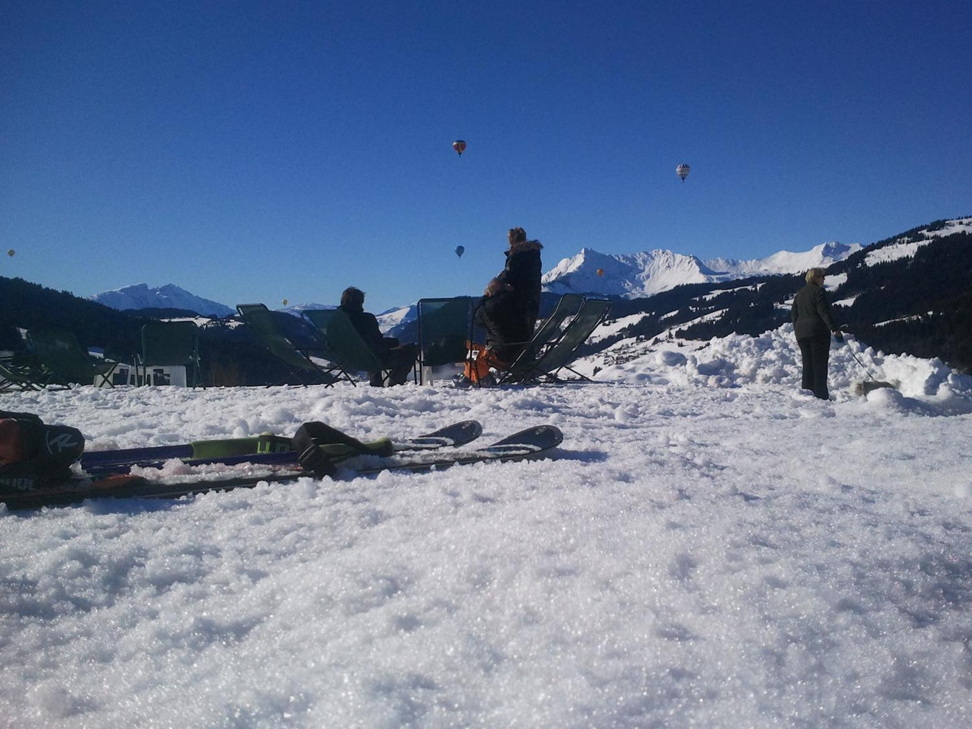 Le Lodge Chasse Montagne Les Gets Exteriör bild