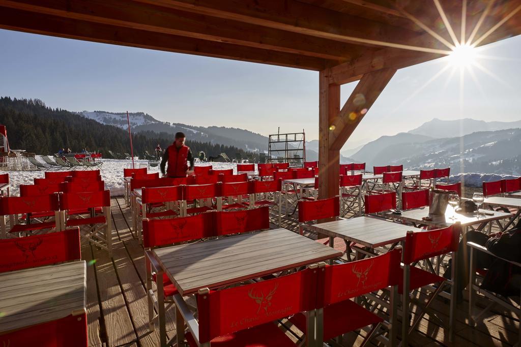 Le Lodge Chasse Montagne Les Gets Exteriör bild